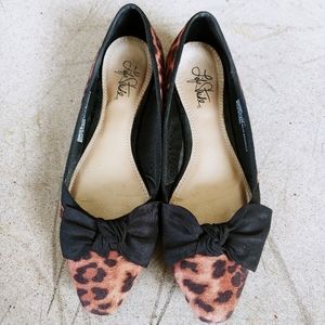 Life Stride Leopard Print Flats